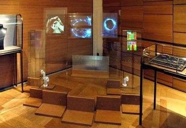 Transparent Rear Holographic Projection Film 3d Screen For Window Display